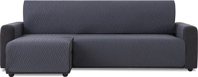 Belmarti Waterproof chaise-longue bankbeschermer links - 200 cm - Grijs