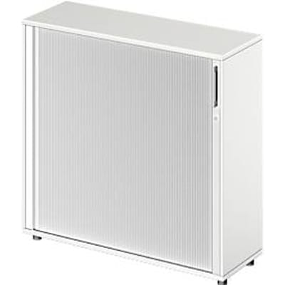 Schäfer Shop Genius TETRIS WOOD rolluikkast, 3 OH, B 1200 mm, hoogte incl. glijders, wit