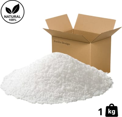 ZoeZo Kaarsenwas 1 kg - Stearine was - Wax melts - Korrels - Zelf kaarsen maken - Stearin wax