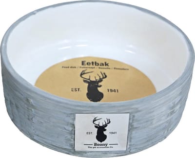Boony est 1945 eetbak steen wicker grey