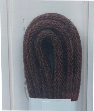 Gala Veter - Donker Bruin - Dun Rond - Lengte 90 cm - Dikte 2 mm - Schoenveter