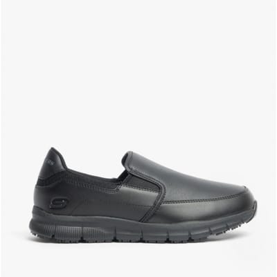 Skechers Dames Work Relaxed Fit Nampa - ANNOD Werkschoenen Sneakers 77236 EC Zwart