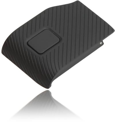 Dailygoody - Vervangende Zijdeur - USB-oplaadpoortklep - Stofdichte Beschermhoes - Zwart - Camera-reparatie-onderdeelaccessoires - Geschikt voor 5 6 7