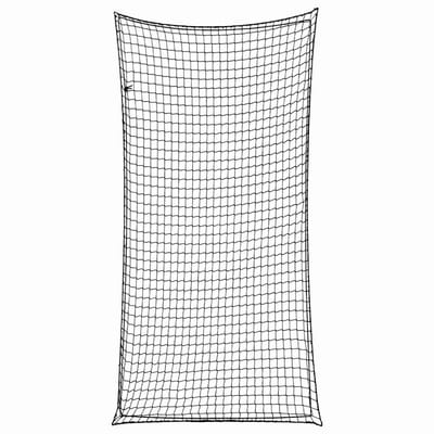 vidaXL - Aanhangwagennet - elastisch - touw - 6x3 - m - polypropeen - zwart