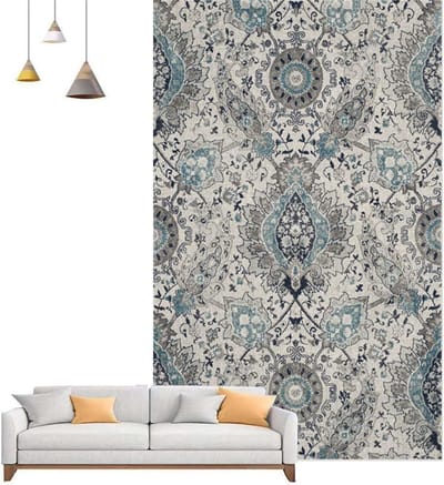 Elektrische Vloermat - Verwarmde Kleed - Snelle Verwarming - Grafeen Carbon Kristal - 50 x 80 cm - Grijs
