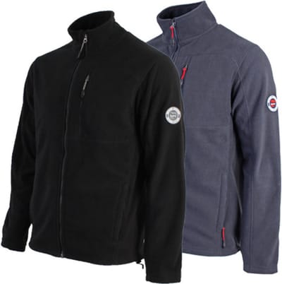 2-Pack Campri polar fleece vest - Vest - Heren - Maat S - Zwart&Navy