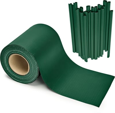 Garronda – Vlechtband – PVC – Privacyband – 19x35 - Groen RAL6005 - GD-TAK-Strip