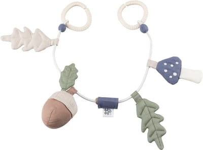 Sebra Kinderwagenketting - Leaf/Mushroom/Acorn