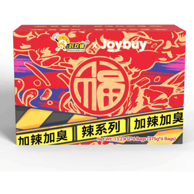 Haohuanluo Luosifen rijstnoedels met rivierslakken - extra pittig 375g x 6 zakken