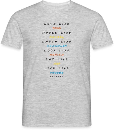Friends Be Like Them T-Shirt Heren