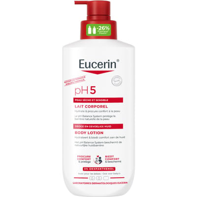 Eucerin PH5 Bodylotion Droge En Gevoelige Huid Pompfles 400ml
