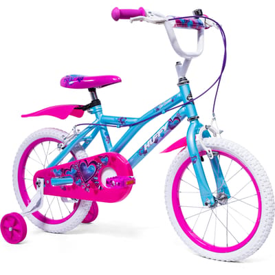 Huffy So Sweet 16 Inch Girl's Bike - Sky Blue Kids Bike 4 years+