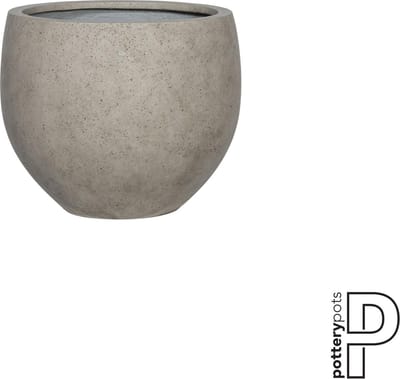 Pottery Pots - Plantenbak - Jumbo Orb XXS - Ø53cm x H45cm - Indoor en Outdoor - Beige Washed/Grey