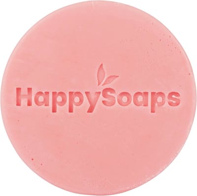 HappySoaps Conditioner Bar - You're One in a Melon - Krullen en Droog Haar - 100% Plasticvrij, Natuurlijk en Vegan - 65gr
