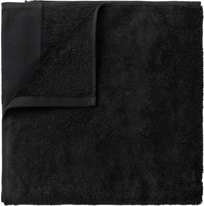 Riva Badtextiel Off Black | 100 x 200 cm | Zwart | Katoen
