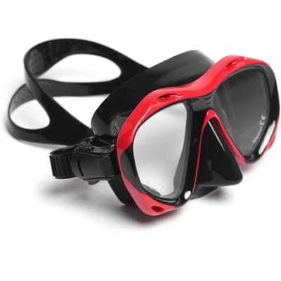 Mannen Vrouwen Anti-condens Duik Snorkel Masker Twee-venster Scuba Duik Masker Zwembril Zwem Masker black