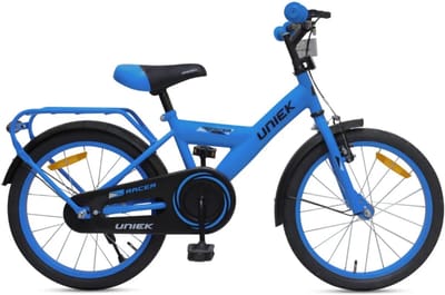 Kinderfiets Uniek Boy 18'' 1N Blauw