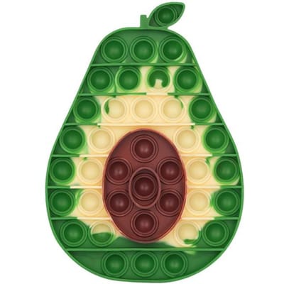 Anti-Angst Fidget Speelgoed voor Kinderen Volwassenen, Bubble Popper Sensorisch Spel, Kantoor Reizen Stressverlichting Push Bubble Speelgoed green