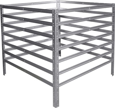 Metalen compostbak voor tuin 506 liter