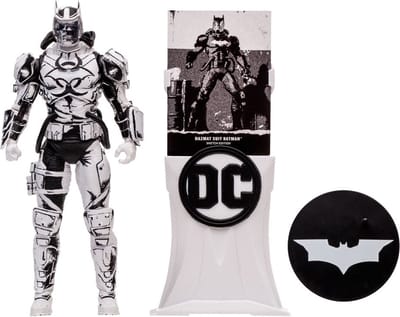 DC Multiverse Action Figure Hazmat Suit Batman (Line Art) (Gold Label) 18 cm