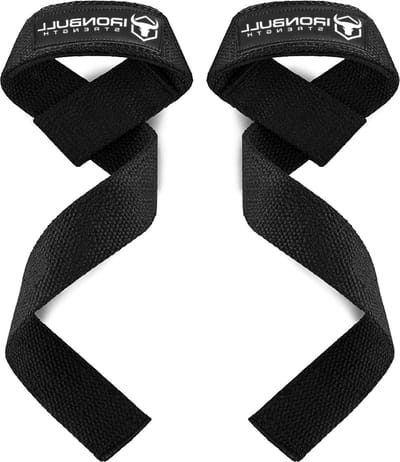 Gevoerde Polssteun Wraps - Hefbanden voor Powerlifting Bodybuilding Gym Workout - Krachttraining Deadlifts & Fitness Workout fitness straps