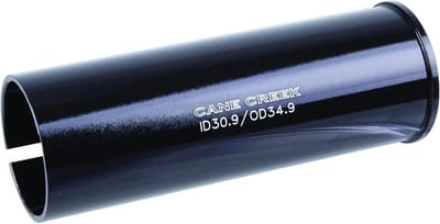 Zadelpen Adapter - Zadelpen Verkleiner - Fiets Zadel Verstel - Aluminium Constructie - 30.9 - 34.9 mm - Zwart