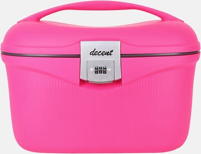 Decent SPORTIVO – Beautycase - Make Up koffer – Handbagage Reistas – Medicijnkist Waterbestendig - Opbergbox voor Pillen en Medicijnen - Nagelkoffer – PINK