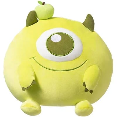 30cm Anime Sullivan Mike Pluche Speelgoed Dier Gevuld Poppetje Cartoon Rond Kussen Kussen voor op de Bank Verjaardagscadeaus