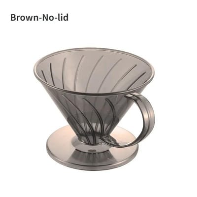 Entonnoir réutilisable pour café expresso, filtre à café en plastique, outil de brassage pour barista, entonnoir, filtres, ustensiles à café gray