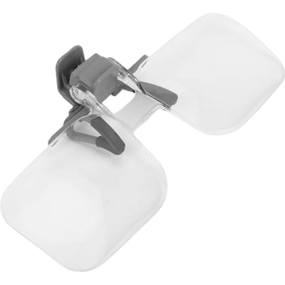 Clip-on Vergrootglas 2x Handsfree Bril Stijl Vergrootglas voor Lezen Dichtbij Werk Observatie