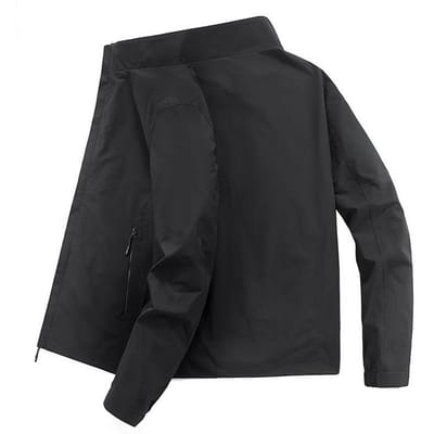 Herfst en Lente Nieuwe Herenjassen Herenjassen Jeugd Casual Veelzijdige Jassen 4XL black