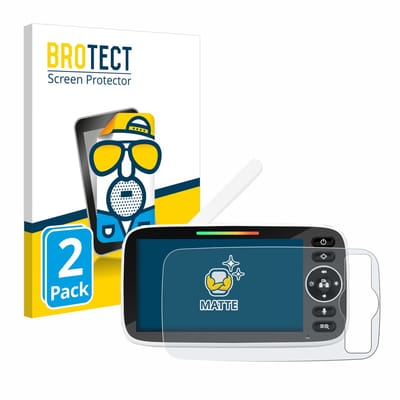 BROTECT - Screenprotector voor Yuede Babyphone Monitor 5" - Folie Beschermfolie matte 2 Stuks