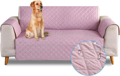 Waterdichte Antislip Bankhoes voor Huisdieren - Rosa 2-persoons Bescherming