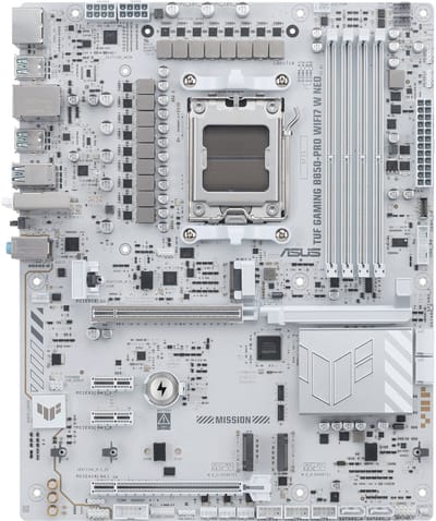 ASUS TUF GAMING B850-PRO WIFI7 W NEO Moederbord - AMD B850 - AMD AM5 - DDR5 RAM - ATX