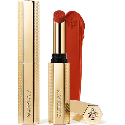 Guerlain Honey Infused Intense Lipstick Guerlain - Kiss Kiss Honey-infused Intense Lipstick 668 WARM MARIGOLD