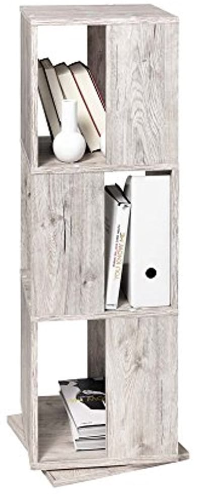 Draairek van Hout met Zandeiken Afwerking - 34 x 34 x 108 cm