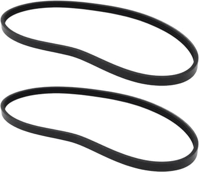Dailygoods- Aandrijfriem 24 Inch - 2 Stuks - Geribbelde Riem - Compatibel met Craftsman - EPDM Materiaal - Schokbestendig Ontwerp - Transmissieriem