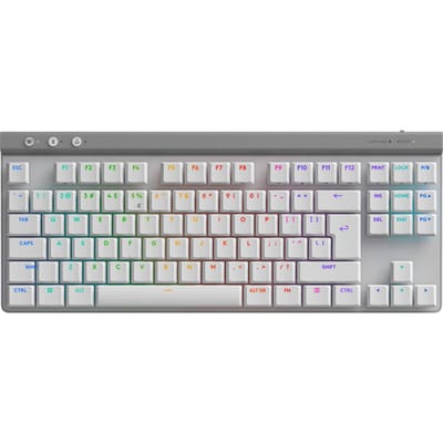 Logitech G515 LIGHTSPEED TKL - Tactile - Gaming Toetsenbord - Zonder Numpad - Engels (US international) - Wit