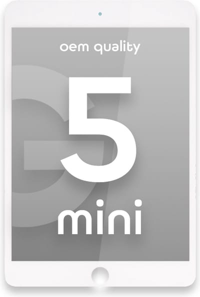 Geschikt Voor Apple iPad Mini 5 Display + Touchscreen - OEM Kwaliteit - Wit - Vervang Scherm - Scherm - Beelscherm - touchscreen
