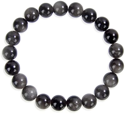Obsidiaan Armband 8 mm