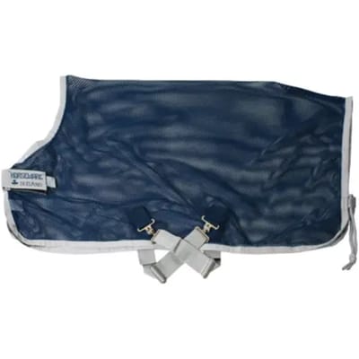 Amigo Red Net Cooler Paardendeken Blauw 140-191 cm