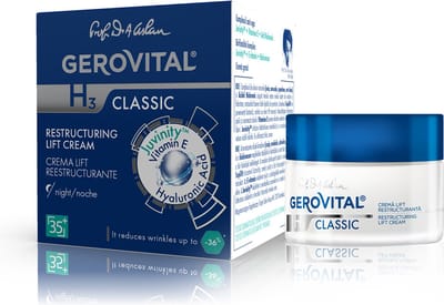 Gerovital Liftende Nachtcrème – Met Hyaluronzuur, Avocado-olie & Shea Butter – Anti-Rimpel – 50 ml