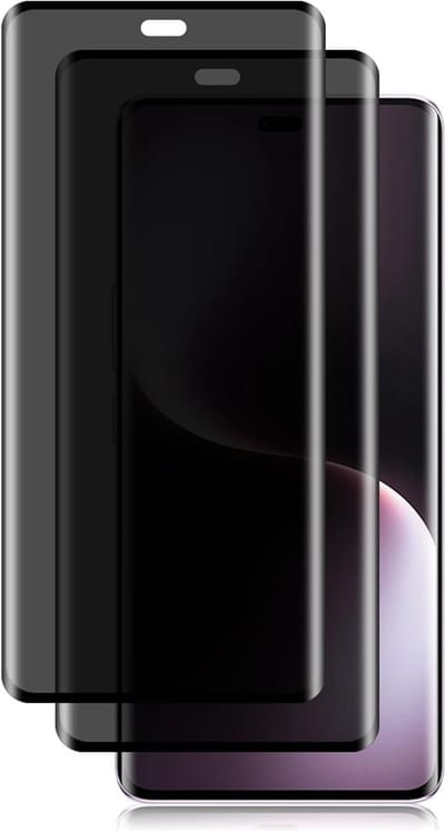 Privacy Screen Protector 2 Stuks voor Honor Magic 7 Lite 5G - Tempered Glass, 9H Hardheid, Krasbestendig, Anti-Spionage Bescherming