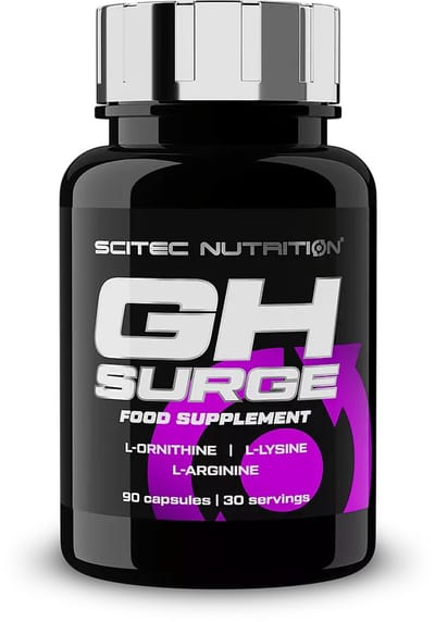 Scitec Nutrition® - GH Surge (90 capsules) - 30 doseringen - Groeihormoonstimulator - L-Arginine - L-Ornithine - L-Lysine - aminozuren