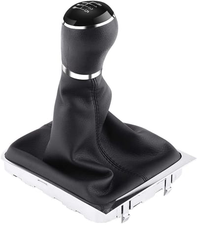 Allecto - Versnellingspook - 6 Versnellingen - Comfortabel en robuust - Zwart - Voor B7 2011-2012 - Perfecte vervanging voor je auto - Kunststof e