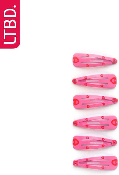 LTBD Clicclac 6 stuks kids mini - rood