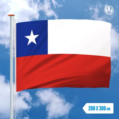 Vlag Chili 200x300cm - Spunpoly