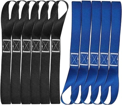 10 Stuks Automatische Spanbanden - Nylon Riemlussen voor Transport en Bevestiging