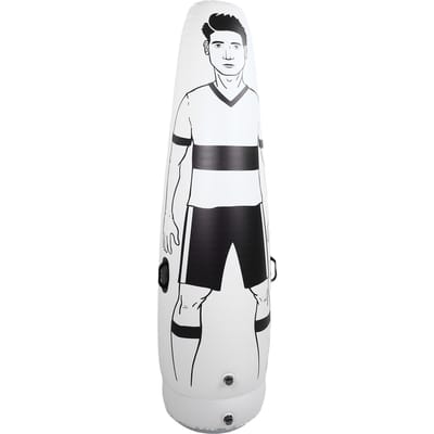 Mannequin Gonflable de Football Portable Mannequin Gonflable Équipement d'Entraînement de Football pour Intérieur