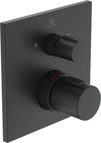 Ideal Standard CeraTherm - Inbouw thermostatische badkraan, zwart A7522XG